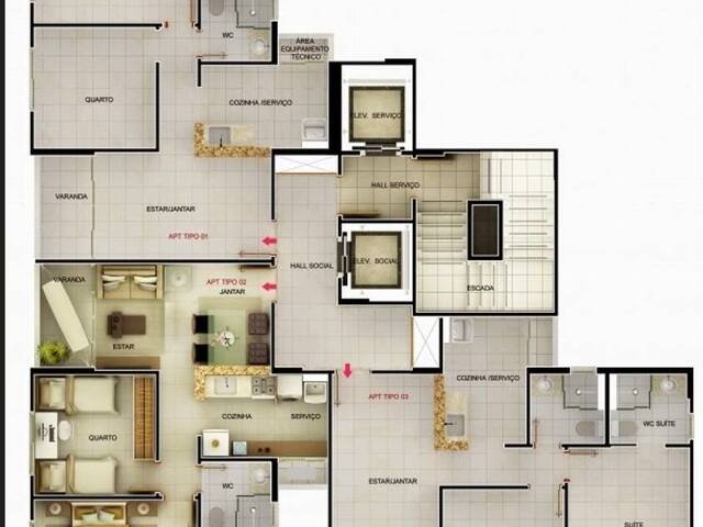 #157 - Apartamento para Venda em Natal - RN